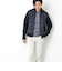【TAION/タイオン】別注HI NECK DOWN JKT WITH SLEEVE KNIT 25AW