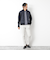 【TAION/タイオン】別注HI NECK DOWN JKT WITH SLEEVE KNIT 25AW