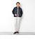 【TAION/タイオン】別注HI NECK DOWN JKT WITH SLEEVE KNIT 25AW