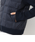 【TAION/タイオン】別注HI NECK DOWN JKT WITH SLEEVE KNIT 25AW