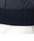 【TAION/タイオン】別注HI NECK DOWN JKT WITH SLEEVE KNIT 25AW