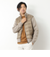 【TAION/タイオン】別注HI NECK DOWN JKT WITH SLEEVE KNIT 25AW
