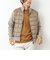 【TAION/タイオン】別注HI NECK DOWN JKT WITH SLEEVE KNIT 25AW