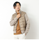 【TAION/タイオン】別注HI NECK DOWN JKT WITH SLEEVE KNIT 25AW
