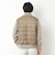 【TAION/タイオン】別注HI NECK DOWN JKT WITH SLEEVE KNIT 25AW