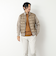 【TAION/タイオン】別注HI NECK DOWN JKT WITH SLEEVE KNIT 25AW