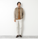 【TAION/タイオン】別注HI NECK DOWN JKT WITH SLEEVE KNIT 25AW