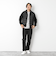 【TAION/タイオン】別注HI NECK DOWN JKT WITH SLEEVE KNIT 25AW
