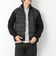 【TAION/タイオン】別注HI NECK DOWN JKT WITH SLEEVE KNIT 25AW