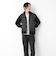 【TAION/タイオン】別注HI NECK DOWN JKT WITH SLEEVE KNIT 25AW