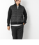 【TAION/タイオン】別注HI NECK DOWN JKT WITH SLEEVE KNIT 25AW