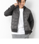 【TAION/タイオン】別注HI NECK DOWN JKT WITH SLEEVE KNIT 25AW