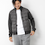 【TAION/タイオン】別注HI NECK DOWN JKT WITH SLEEVE KNIT 25AW