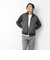 【TAION/タイオン】別注HI NECK DOWN JKT WITH SLEEVE KNIT 25AW