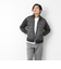 【TAION/タイオン】別注HI NECK DOWN JKT WITH SLEEVE KNIT 25AW