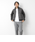 【TAION/タイオン】別注HI NECK DOWN JKT WITH SLEEVE KNIT 25AW