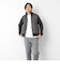 【TAION/タイオン】別注HI NECK DOWN JKT WITH SLEEVE KNIT 25AW