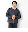 【TAION/タイオン】別注クジラ刺繍CREW NECK BUTTON DOWN JACKET