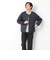 【TAION/タイオン】別注クジラ刺繍CREW NECK BUTTON DOWN JACKET