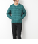 【TAION/タイオン】別注クジラ刺繍CREW NECK BUTTON DOWN JACKET