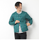 【TAION/タイオン】別注クジラ刺繍CREW NECK BUTTON DOWN JACKET