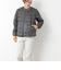 【TAION/タイオン】別注クジラ刺繍CREW NECK BUTTON DOWN JACKET