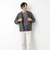 【TAION/タイオン】別注クジラ刺繍CREW NECK BUTTON DOWN JACKET