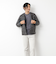 【TAION/タイオン】別注クジラ刺繍CREW NECK BUTTON DOWN JACKET