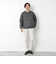 【TAION/タイオン】別注クジラ刺繍CREW NECK BUTTON DOWN JACKET