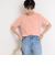 《手洗い可能》《アンサンブル対応》モールヤーンミニケーブルプルオーバーニット