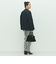 襟レース2WAYプルオーバーニット