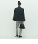 襟レース2WAYプルオーバーニット