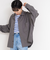 《セットアップ対応》オープンカラービッグシルエットシャツ