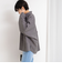《セットアップ対応》オープンカラービッグシルエットシャツ