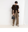 エコファー衿付ベスト