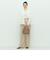 ウォッシャブルサテンワイドパンツ