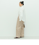 ウォッシャブルサテンワイドパンツ