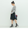 《セットアップ対応》ウォッシャブルウール調ストレッチハーフパンツ