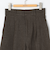 《セットアップ対応》ウォッシャブルウール調ストレッチハーフパンツ