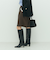 《セットアップ対応》ウォッシャブルウール調ストレッチハーフパンツ