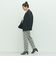 ウォッシャブルストレッチドットジャガードテーパードパンツ