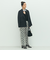 ウォッシャブルストレッチドットジャガードテーパードパンツ
