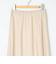 《セットアップ対応》ウォッシャブルフィブリルサテンナロースカート