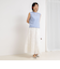 シアーフラワーフレアスカート