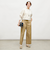 ショート丈裏毛スウェット