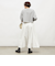 ショート丈裏毛スウェット