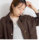 《セットアップ対応》フェイクスエードブルゾン