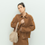 《セットアップ対応》フェイクスエードブルゾン