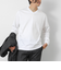 《ビジカジ対応》シルケットスムースドレスL/S V Tシャツ 25AW
