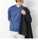 《ビジカジ対応》シルケットスムースドレスL/S V Tシャツ 25AW